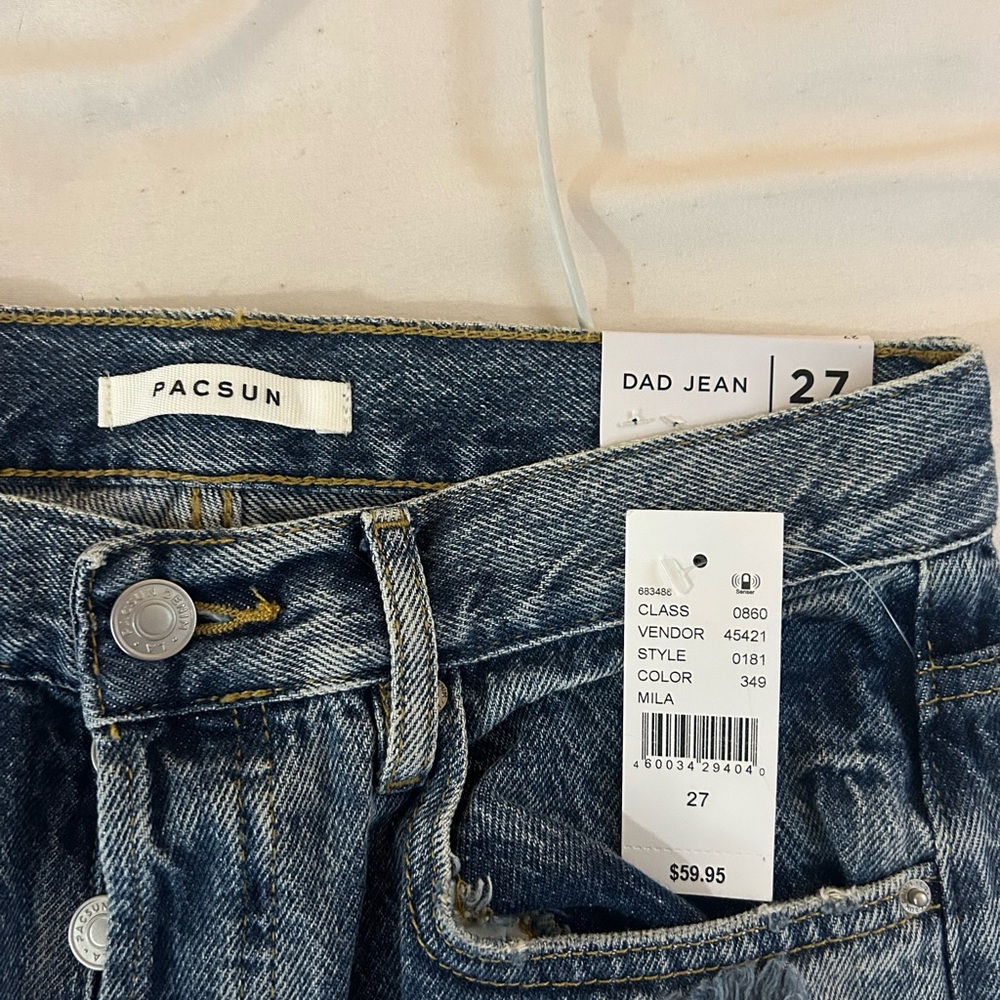 Pacsun dad jeans- size 27
never worn with tags 
og price $59.95